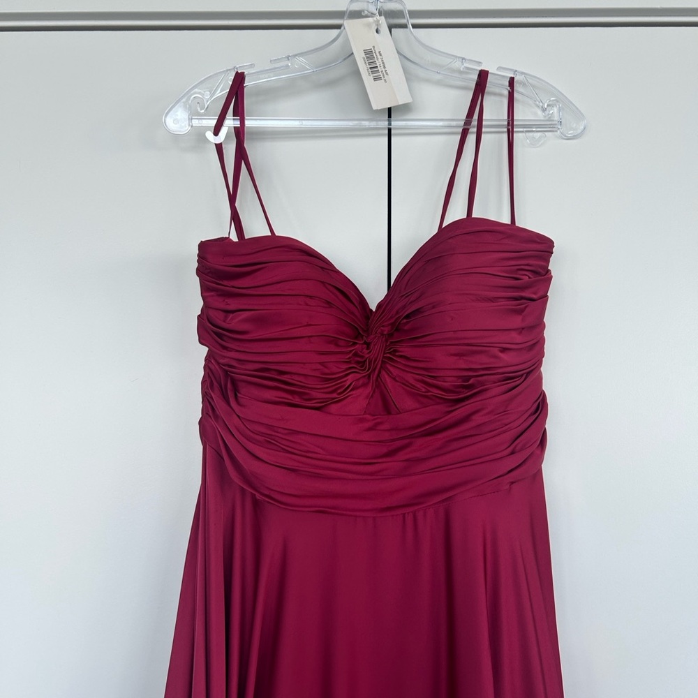 Ladivine Burgundy Gown - Picture 11 of 13